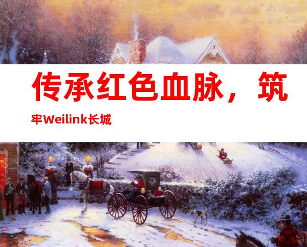 传承红色血脉，筑牢Weilink长城
